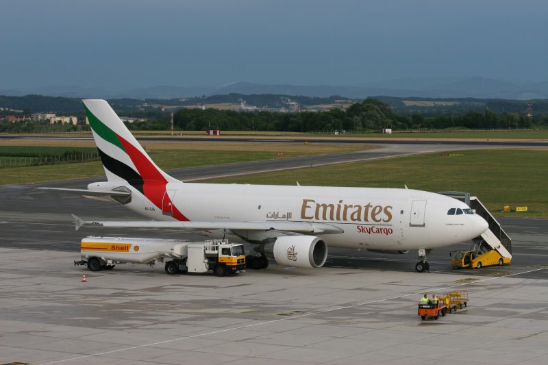 Auf Grund eines Unwetters in Wien Schwechat am 21. Juni