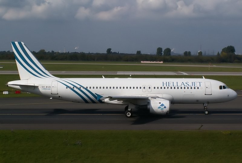Anstelle der �blichen Olympic Boeing 737 flog am 30.09.07 dieser