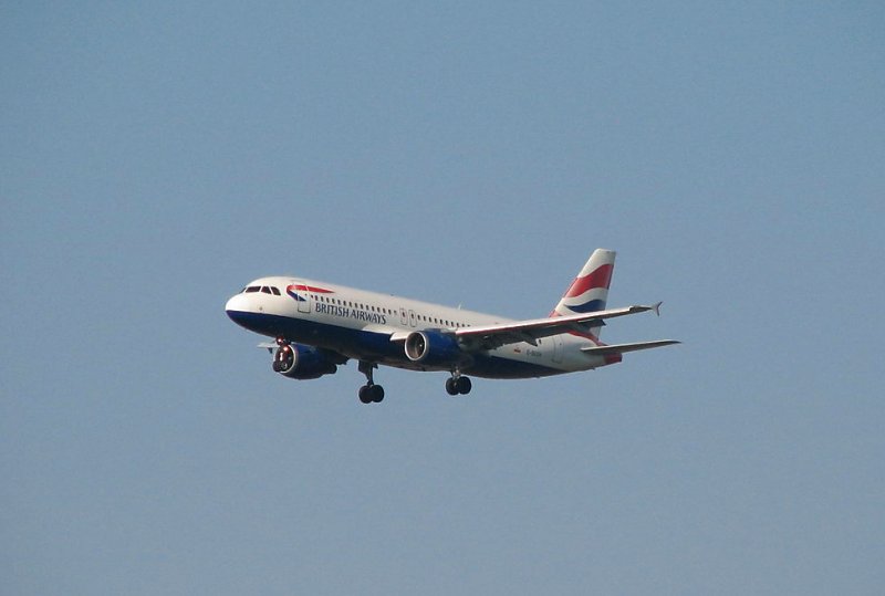 A320 der British Airways in Mnchen (08.04.2006)