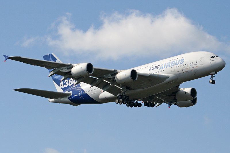 Airbus Industrie Airbus A380-841 F-WWJB in FRA am 25,03,07 