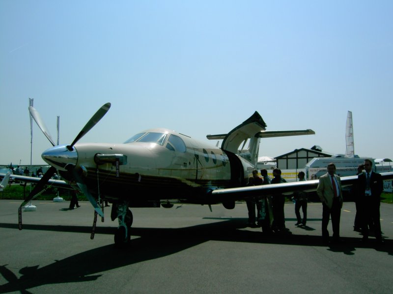 Pilatus Pc-12, gesehen auf der Aero 2007 