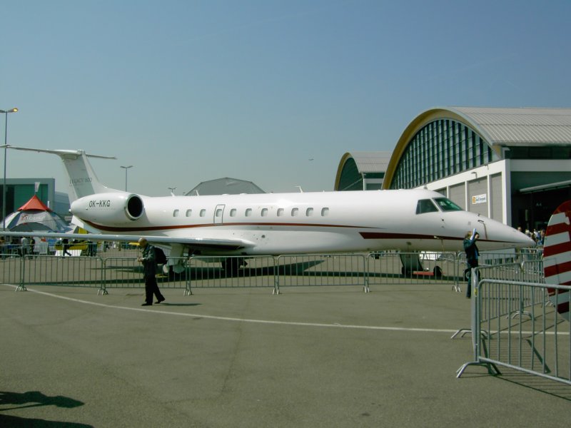 Eine Legacy 600 von Embraer.  