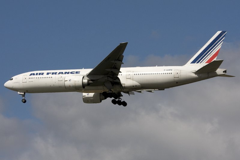 Air France, F-GSPB, Boeing, B777-228ER, 29.03.2009, CDG, Paris-Charles de Gaulle, France

