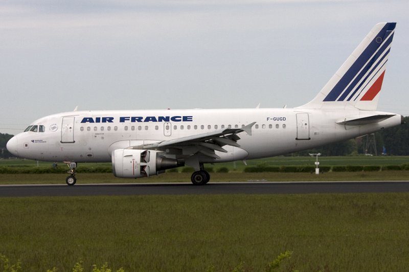 Air France, F-GUGD, Airbus, A318-111, 21.05.2009, AMS, Amsterdam, Netherlands 