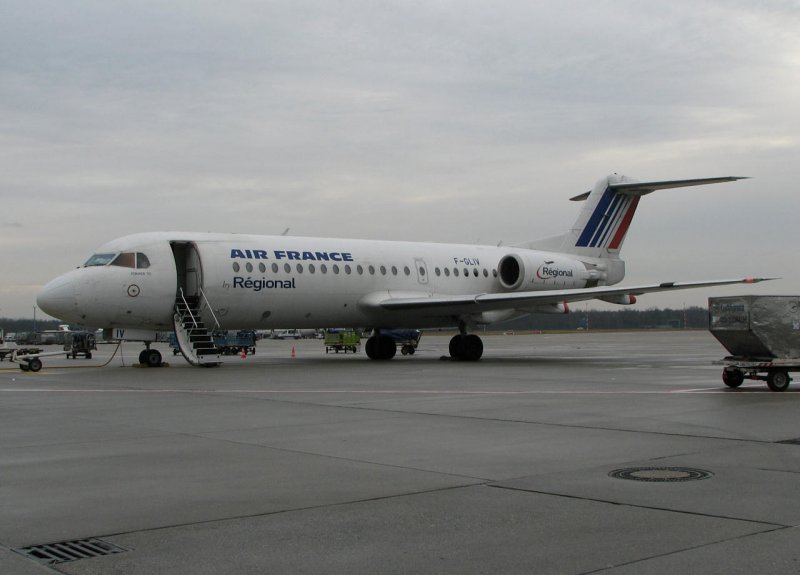Air France Regional  Fokker F70 F-GLIV
30.11.2007
