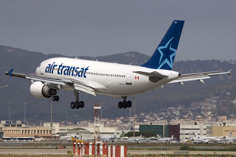Air Transat, C-GTSD, Airbus, A310-304, 21.06.2009, BCN, Barcelona, Spain 


