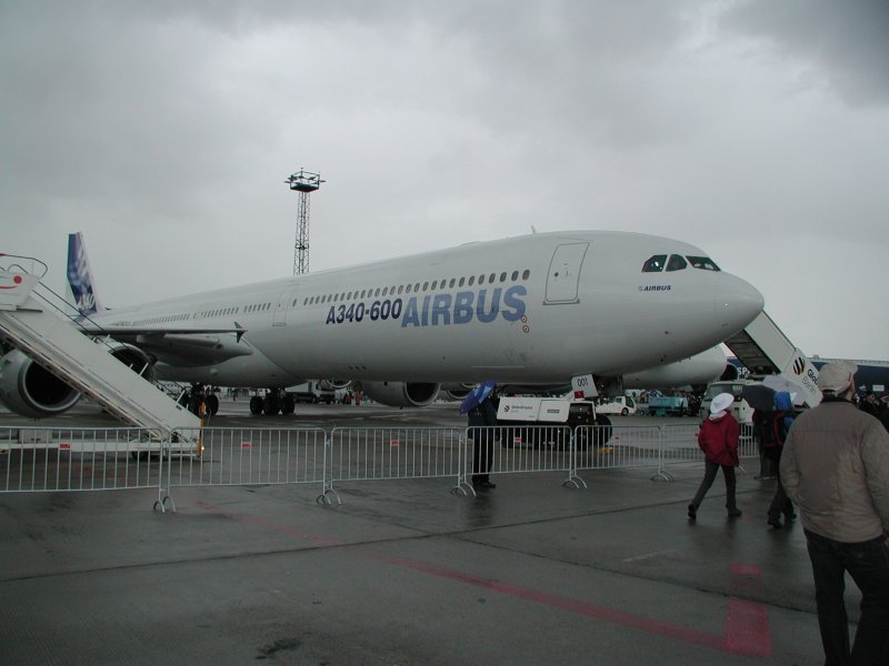 Airbus A 340-600 auf der ILA 2006