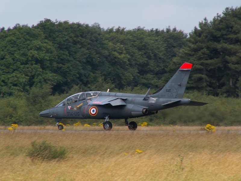 Unter Flugzeugfans als Luftmoped verspottet, ist der Alpha Jet auf