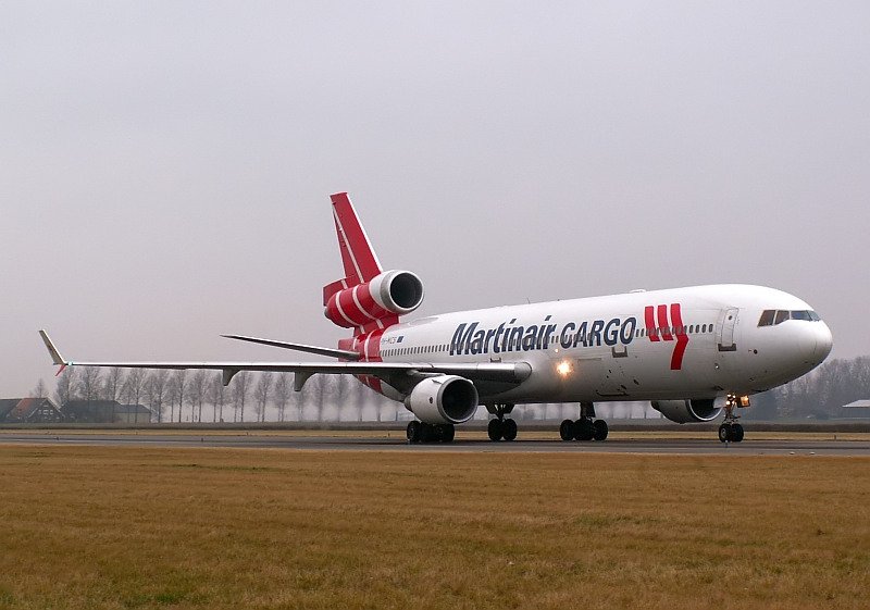 Immer wieder sch�n seinen Namen auf einer MD11 zu sehen
