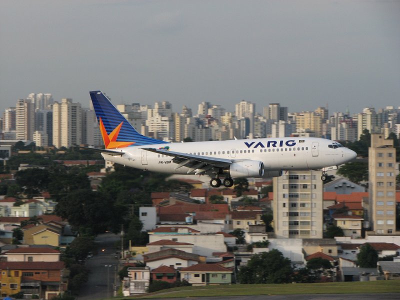 Anflug Sao Paulo CGH