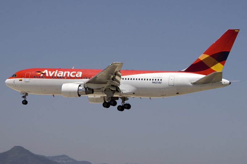 Avianca, N421AV, Boeing, B767-2B1-ER, 13.06.2009, BCN, Barcelona, Spain 

