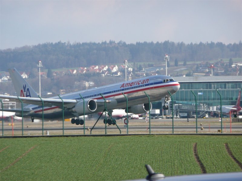 Boeing 767 beim Start