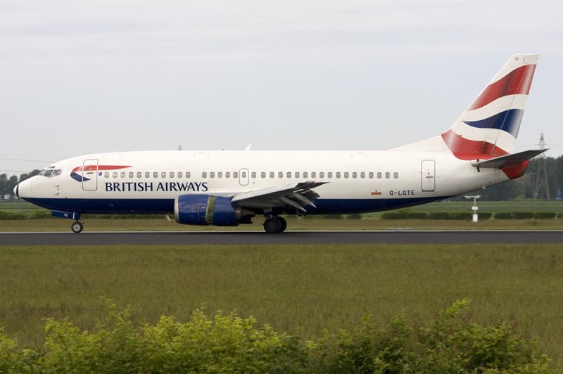 British Airways, G-LGTE, Boeing, B737-3Y0, 21.05.2009, AMS, Amsterdam, Netherlands 

