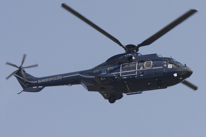 Bundespolizei, D-HEGW, Eurocopter, SA332L1 Super Puma, 03.04.2009, LHA, Lahr, Germany 