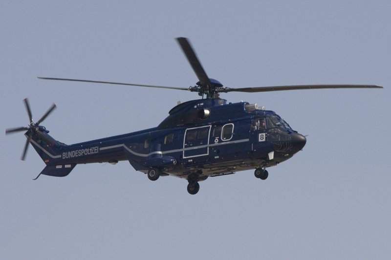 Bundespolizei, D-HEGZ, Eurocopter, SA332L1 Super Puma, 03.04.2009, LHA, Lahr, Germany 
