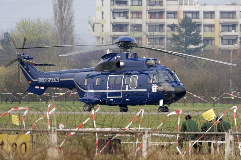 Bundespolizei, D-HEGZ, Eurocopter, SA332L1 Super-Puma, 04.04.2009, EDTO, Offenburg, Germany 