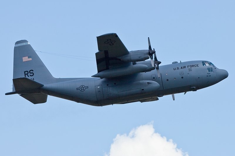 Take off /Lockheed/C-130 Hercules/ETAR/Ramstein.  
