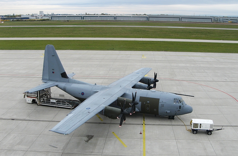 Propellermaschine Nr. 884 der Royal Air Force , hier am 26.