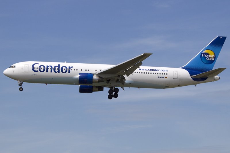 Condor, D-ABUF, Boeing, B767-330, 21.07.2009, FRA, Frankfurt, Germany 


