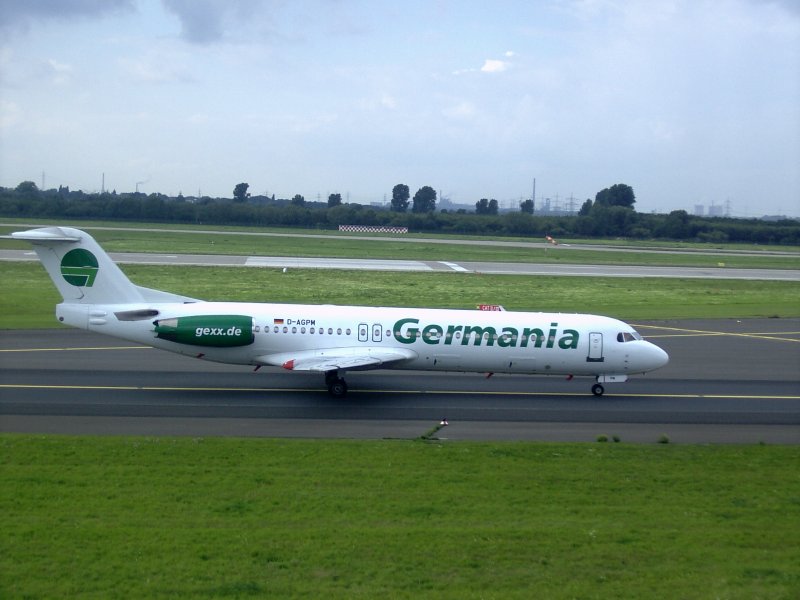 Germania in Germany. Auf geht es f�r diese Maschine nach