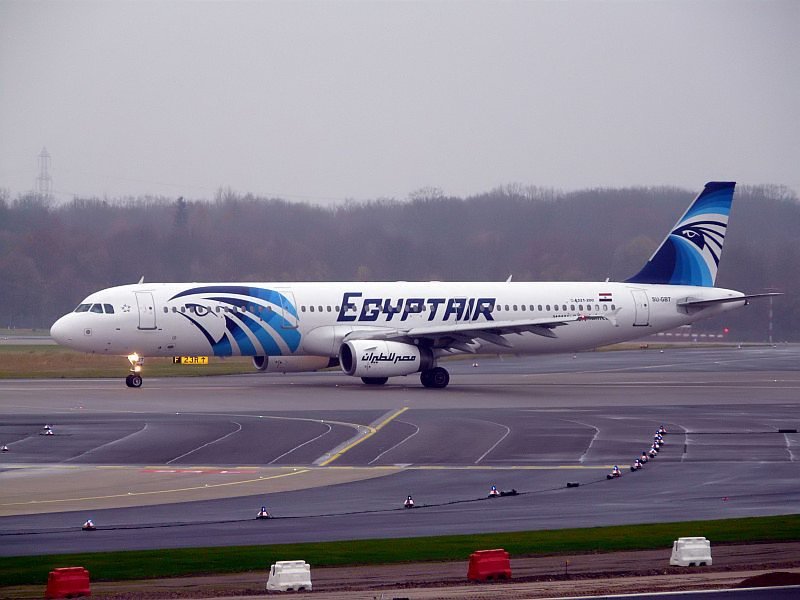 Egyptair hat eine neue Lackierung. Am 15.11.2008 besuchte ein Airbus