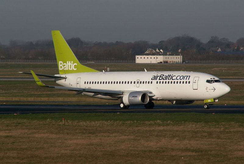 Meine erste Air Baltic 737 mit Winglets 