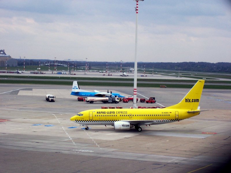 Ein Jet der HLX aufgenommen in Hamburg am 08.04.07