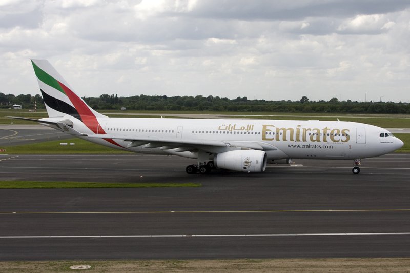 Emirates Airlines, A6-EKQ, Airbus, A330-243, 18.05.2009, DUS, Dsseldorf, Germany 

