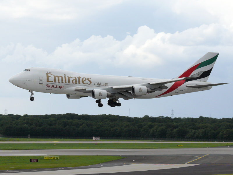 Emirates Sky Cargo; N497MC; Flughafen Dsseldirf. 19.07.2009.