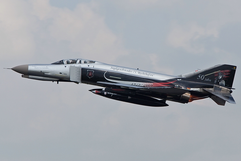 Take off /Phantom F4F/50 Jahre/JG71 Richthofen/Wittmund/ETSN/Neuburg/Germany 
