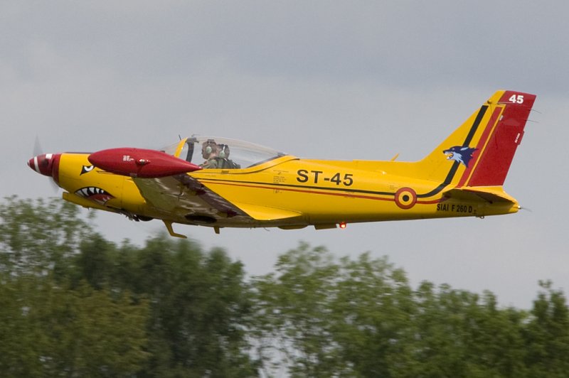 Belgium - Air Force, ST-45, Siai Marchetti, SF-260M, 20.05.2009, EBFS,