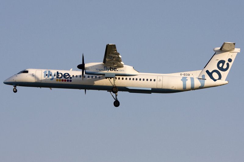 Flybe, G-ECOI, Bombardier, Dash-8-402Q, 21.04.2009, FRA, Frankfurt, Germany 

