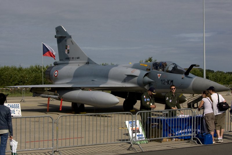 France - Air Force, 95 (12-KM), Dassault, Mirage 2000C, 05.07.2008, EBFS, Florennes, Belgium 