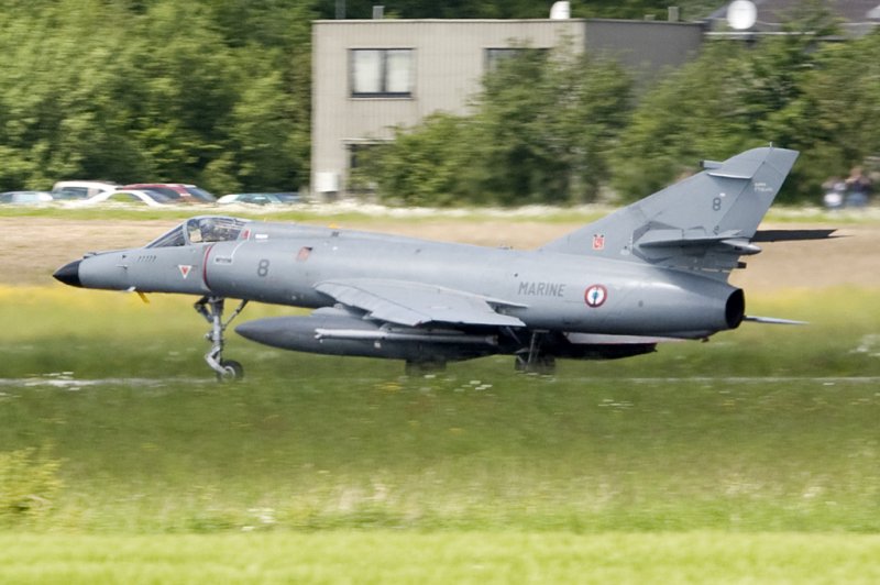 France - Navy, 8, Dassault, Super-Etendard, 20.05.2009, EBFS, Florennes, Belgium 


