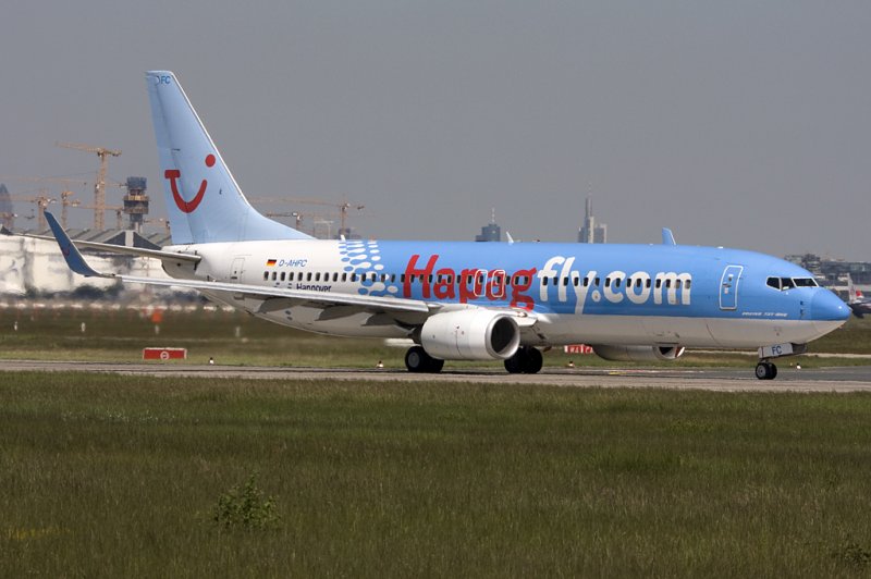 TUIFly ( Hapag Lloyd ), D-AHFC, Boeing, 737-8K5, 23.05.2009, FRA,