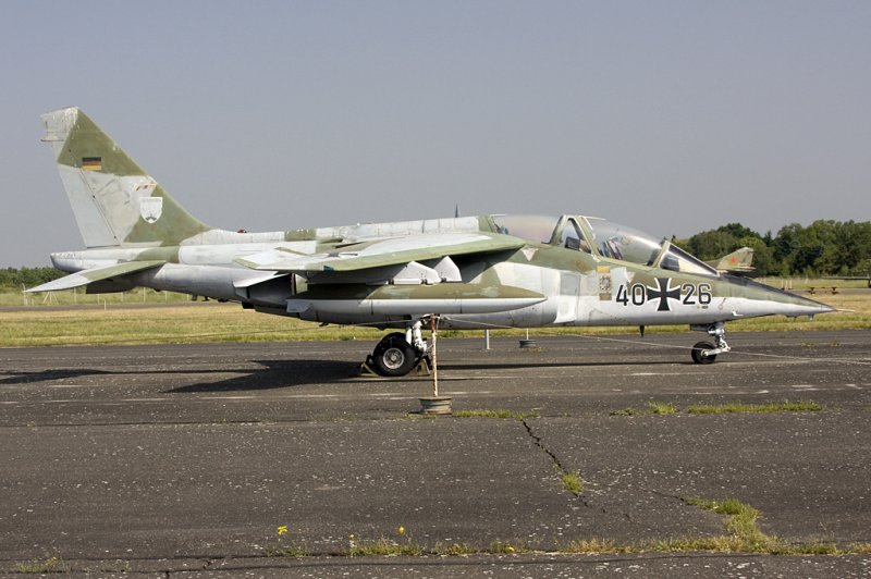 Germany - Air Force, 40+26, Dassault-Dornier, Alpha Jet A,
31.05.2008, (Luftwaffenmuseum), Berlin-Gatow, Germany 
