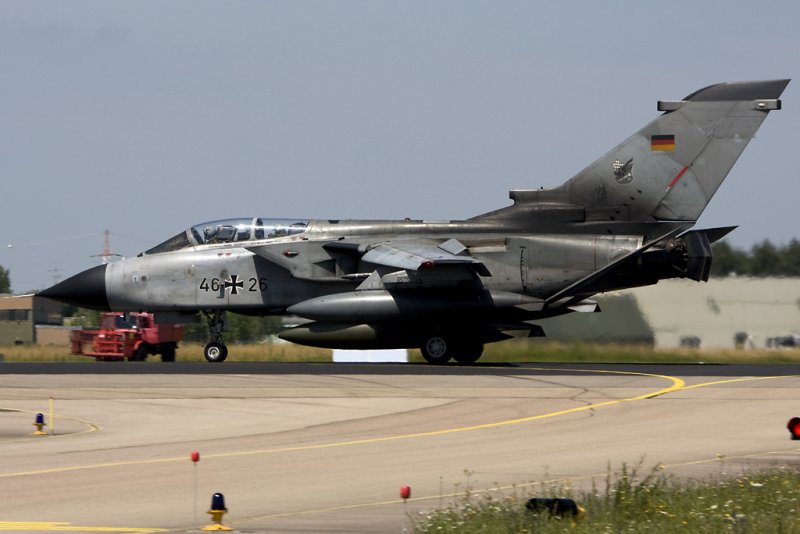 Germany - Air Force, 46+26, Panavia, Tornado ECR,
10.07.2008, ETSL, Lechfeld, Germany