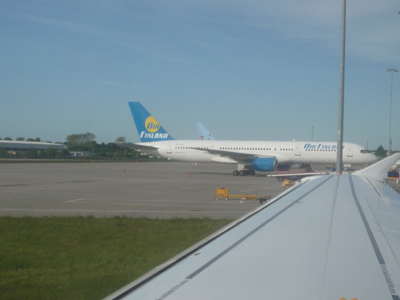 Gesehen am 12. Mai 2009 am Flughafen Birmingham.