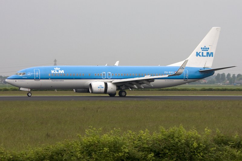 KLM, PH-BXG, Boeing, B737-8K2, 21.05.2009, AMS, Amsterdam, Netherlands 


 