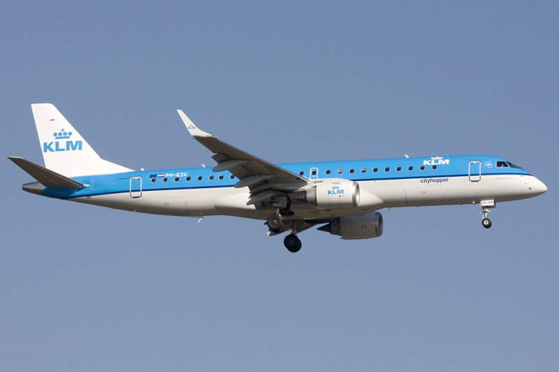 KLM - Cityhopper, PH-EZC, Embraer, 190LR, 21.03.2009, FRA, Frankfurt, Germany 

