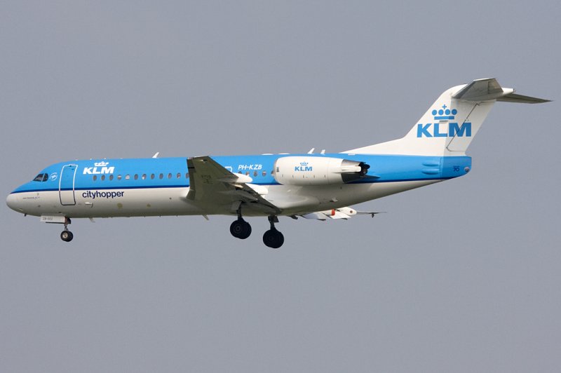 KLM Cityhopper, PH-KZB, Fokker, F-70, 01.05.2009, FRA, Frankfurt, Germany 

