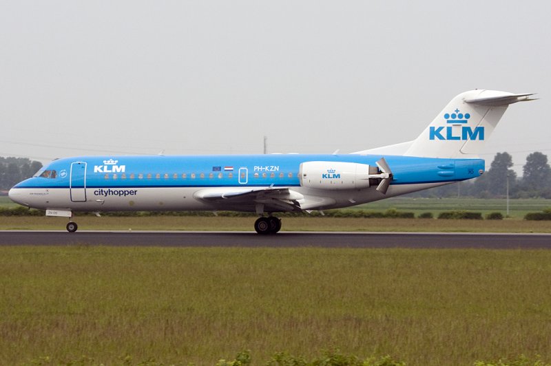 KLM Cityhopper, PH-KZN, Fokker, F-70, 21.05.2009, AMS, Amsterdam, Netherlands 