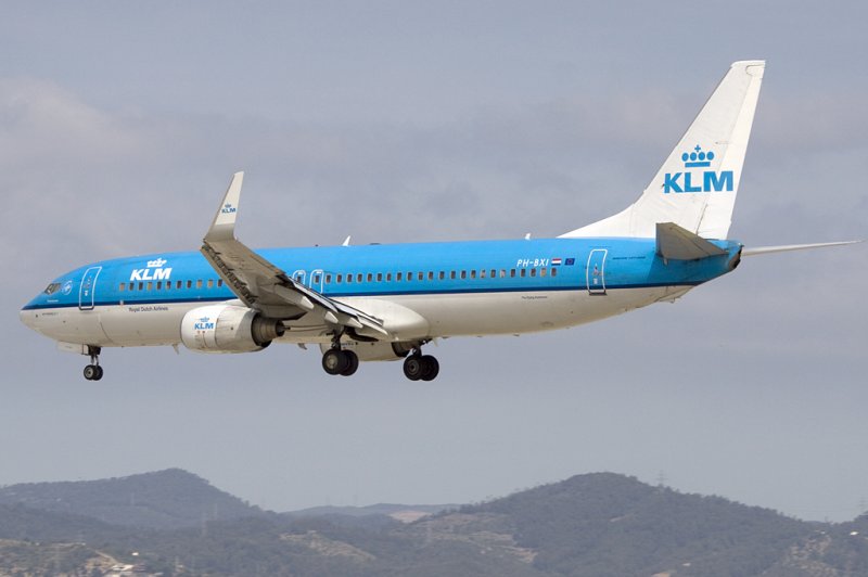 KLM, PH-BXI, Boeing, B737-8K2, 21.06.2009, BCN, Barcelona, Spain 

