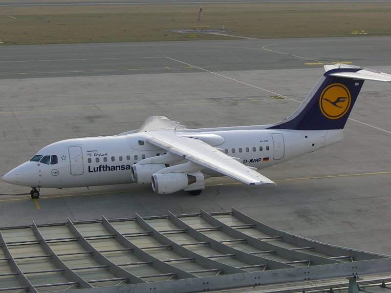 Lufthansa Cityline aus Frankfurt.  