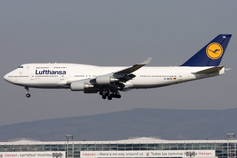 Lufthansa, D-ABTK, Boeing, B747-430, 21.03.2009, FRA, Frankfurt, Germany 