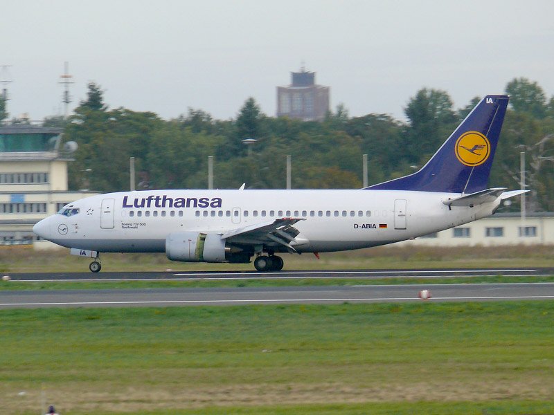 Lufthansa B 735 D-ABIA Berlin TXL 16.09.2007