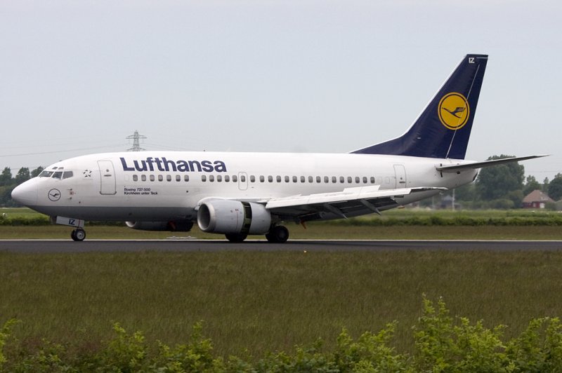 Lufthansa, D-ABIZ, Boeing, B737-530, 21.05.2009, AMS, Amsterdam, Netherlands 

