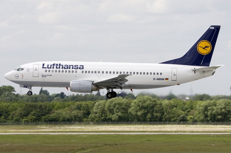 Lufthansa, D-ABXM, Boeing, B737-330, 18.05.2009, DUS, Dsseldorf, Germany

