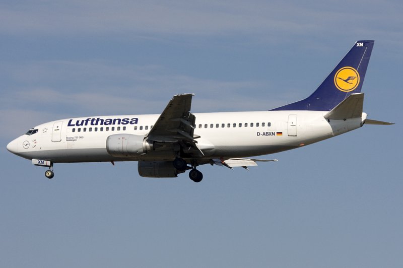 Lufthansa, D-ABXN, Boeing, B737-330, 21.03.2009, FRA, Frankfurt, Germany 

