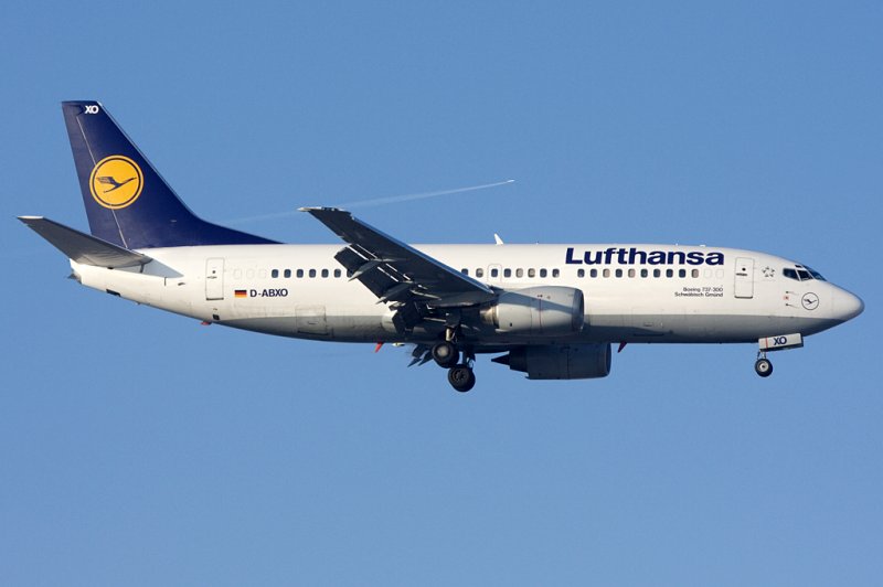 Lufthansa, D-ABXO, Boeing, B737-330, 09.01.2009, MUC, Mnchen,
Germany